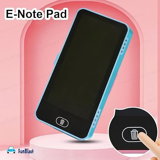 OTISHYAM Tablet Pencil Case for Kids – 2 in 1 LCD Digital Slate, Pencil Box, Doodle Writing Board, Educational Toy for Kids (SKY BLUE)|B0F2FDFTJR