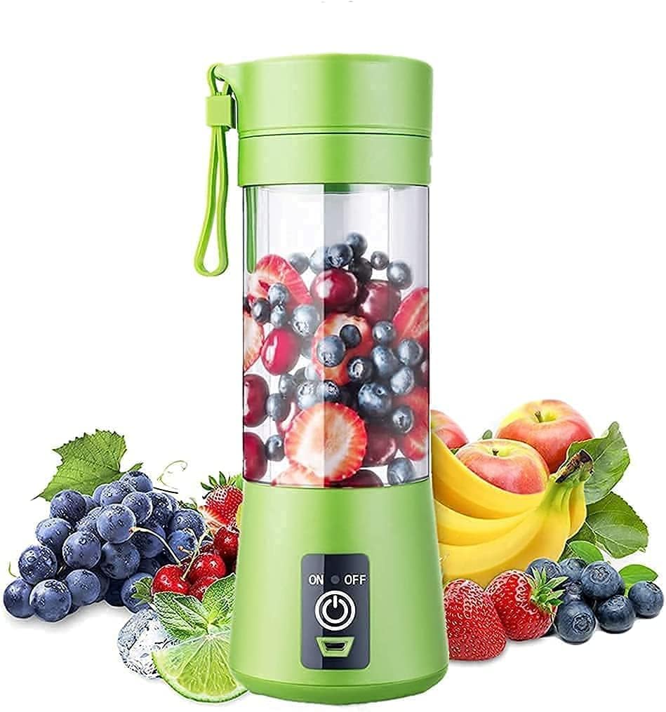COFENDY Portable 6-Blade Juicer Blender with built-in Jar,Juice Mixer Bottle,Fruit Juice Machine,USB Rechargeable Personal Size Juicer Grinder for Juices,Kitchen appliance for Protein&Milk Shakes