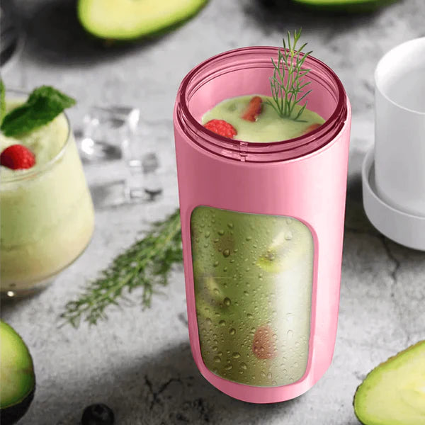 Aaroshop Mini Portable Travel Electric Juicer Blender SC-02(Random Colour)
