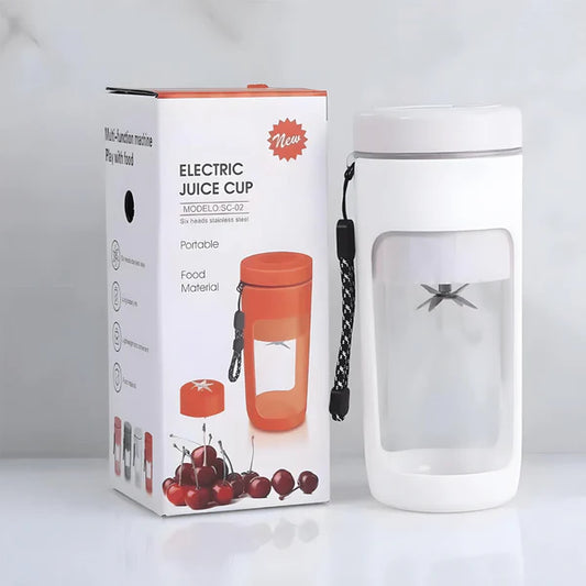 Aaroshop Mini Portable Travel Electric Juicer Blender SC-02(Random Colour)