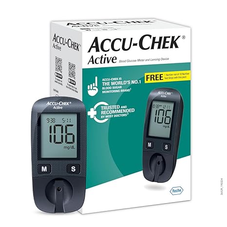 Accu-Chek Active Blood Glucose Glucometer Kit