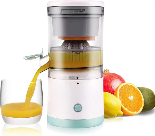 Techking 𝟏𝟓 𝐘𝐄𝐀𝐑𝐒 𝐖𝐀𝐑𝐑𝐀𝐍𝐓𝐘 Electric Citrus Juicer, Automatic Juice Extractor, Orange, Lemon, Grapefruit Juicer & Squeezer Machine, Portable Blender Fruit Squeezer, 45 Watts, 200 ML