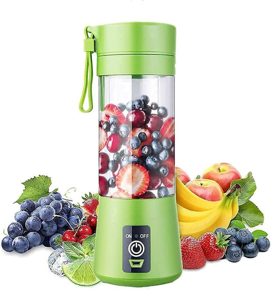 COFENDY Portable 6-Blade Juicer Blender with built-in Jar,Juice Mixer Bottle,Fruit Juice Machine,USB Rechargeable Personal Size Juicer Grinder for Juices,Kitchen appliance for Protein&Milk Shakes