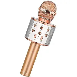 Aarohop Karaoke Microphone, Microphone for Kids Toddler Microphone,Wireless Bluetooth Karaoke Mic for Children Singing,Birthday Gifts for 3+Year Old Boys Girls | Mike Toy Gift